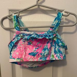 Lilly Pulitzer two piece bathing suit.